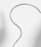 Suzanne Kalan Mini 18kt white gold (750/1000) necklace with diamonds