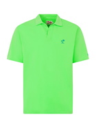 MC2 Saint Barth Man Green Cotton Jersey Polo