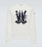 Moncler Appliqué cotton sweatshirt