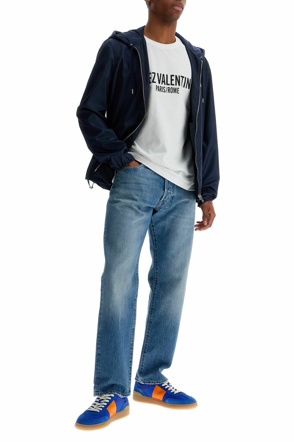 VALENTINO GARAVANI windbreaker jacket with hood from valentino's