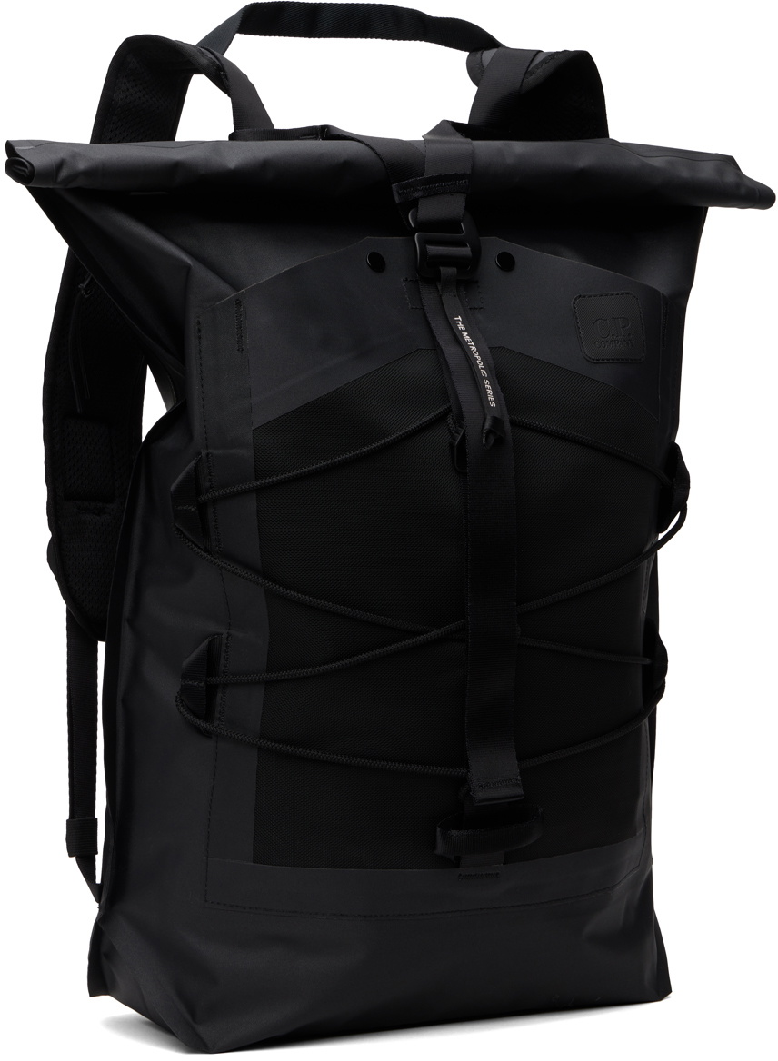 cp company metropolis リュック C.P. Company Black Metropolis Backpack C.P. Company