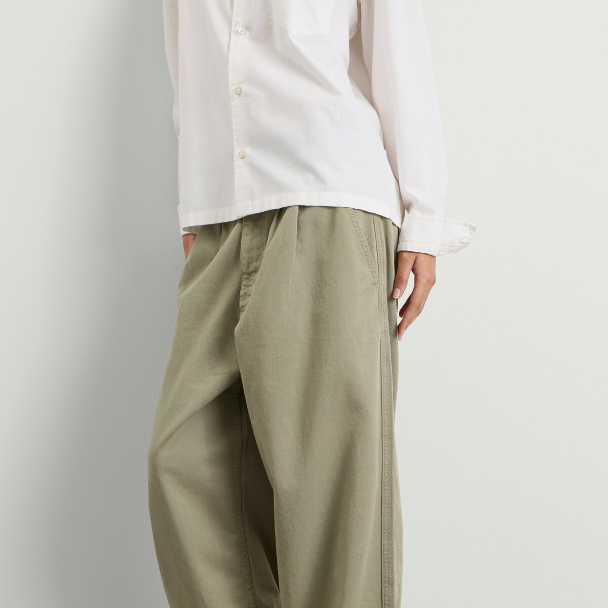 END. Spin Trouser in Sage Green