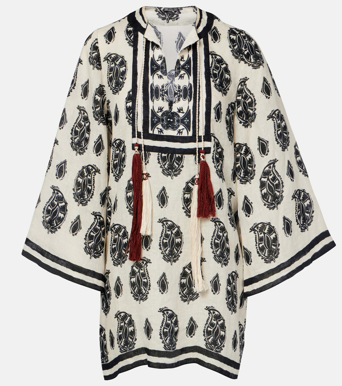 Johanna Ortiz Printed linen kaftan