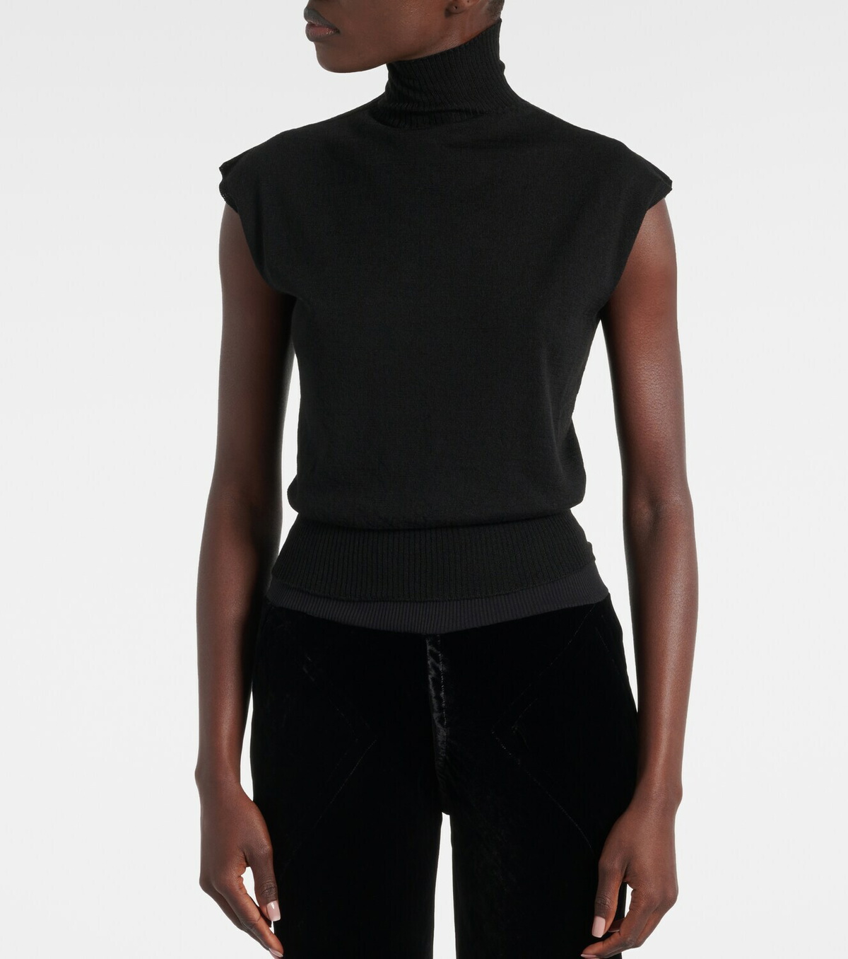 Rick Owens Turtle virgin wool top Rick Owens