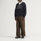 Umbro Men's Washed Zip Through Hoodie in Black/Sedona Sage