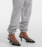 The Attico Fern cotton sweatpants