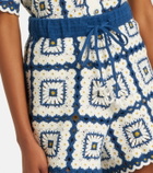 Alémais Dolly crochet cotton shorts
