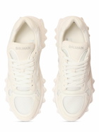 BALMAIN B-east Suede Low Sneakers