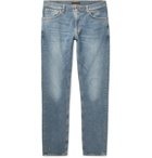 Nudie Jeans - Lean Dean Slim-Fit Tapered Organic Stretch-Denim Jeans - Men - Light denim
