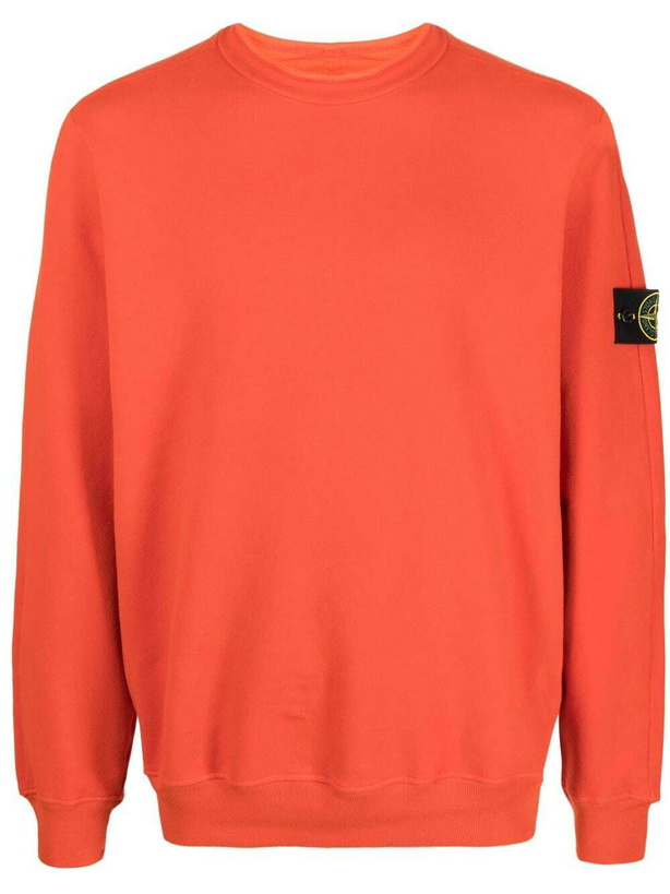 Photo: STONE ISLAND - Sweatshirt With Logo Patch