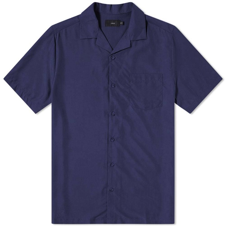 Photo: Onia Solid Vacation Shirt Blue