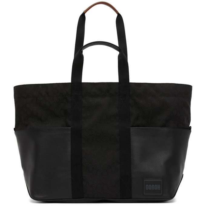 Photo: Coach 1941 Reversible Black and Green Pacer Tote