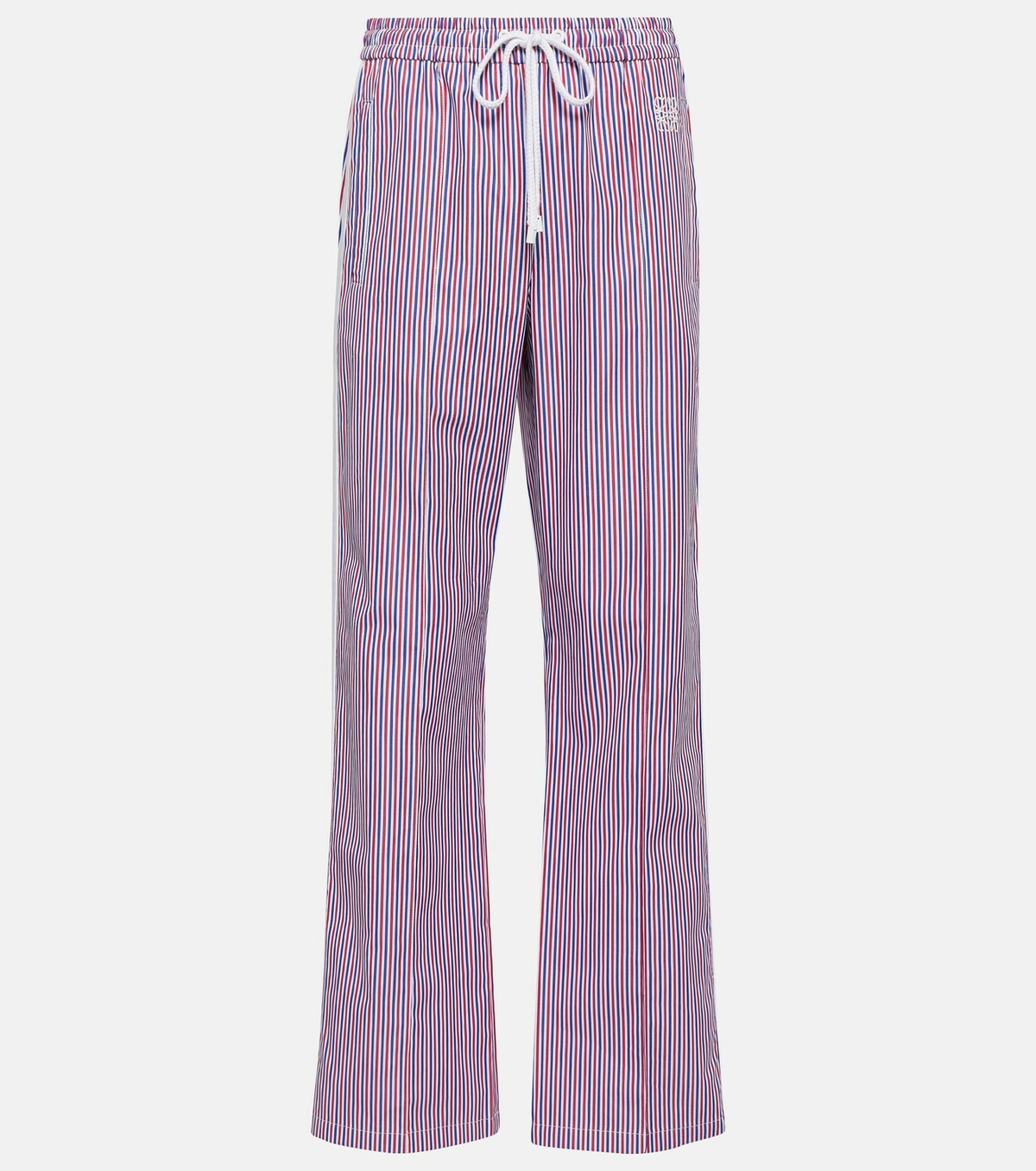 VIP【送料関税込】LOEWE HIGH-WAISTED COTTON TROUSERS Loewe High Waisted Cotton Pants, Brand Size 38 (US Size 6