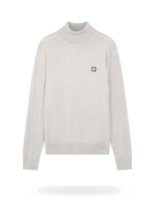 Photo: Maison Kitsune   Sweater Grey   Mens