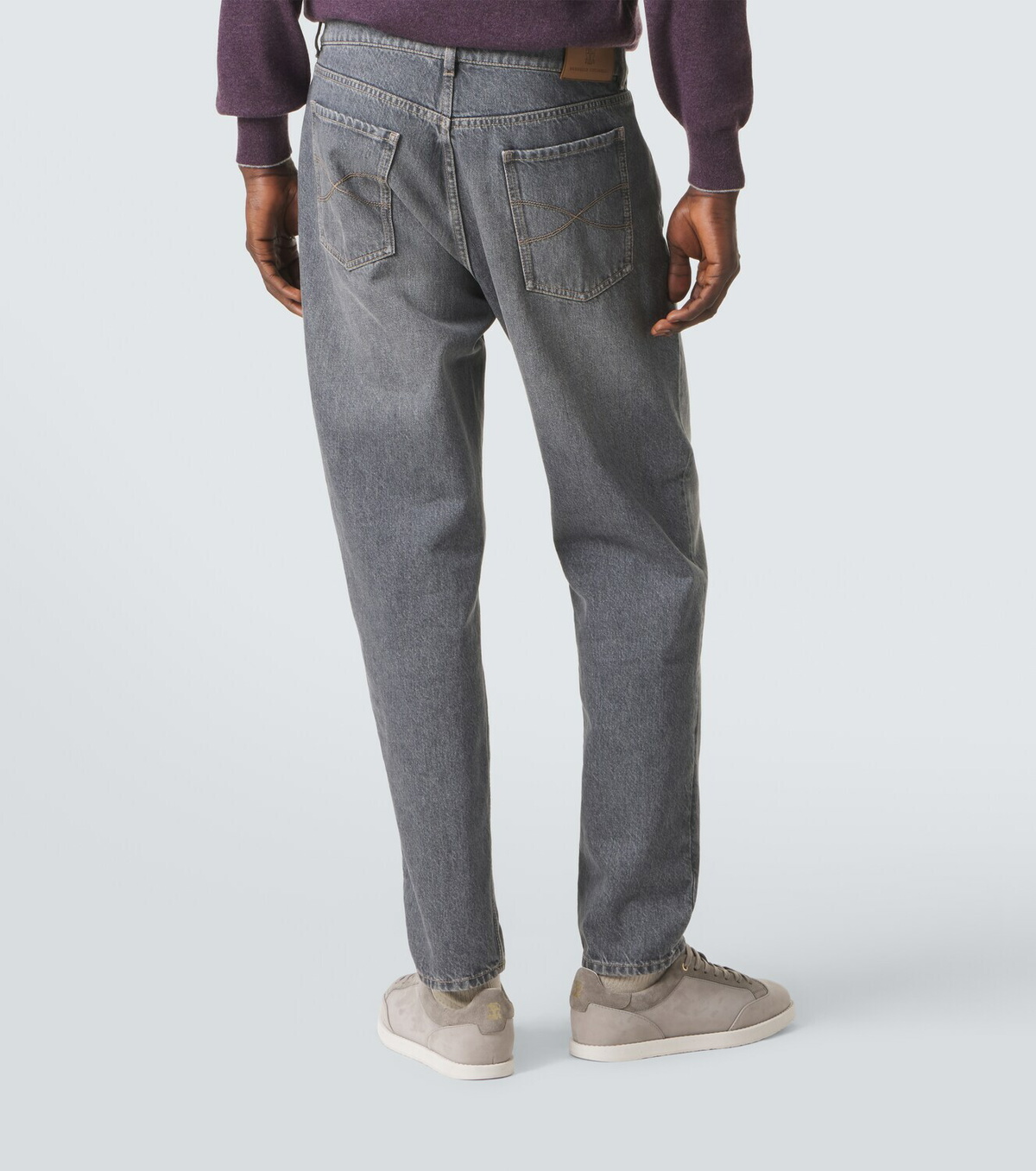 Brunello Cucinelli Mid-rise straight jeans
