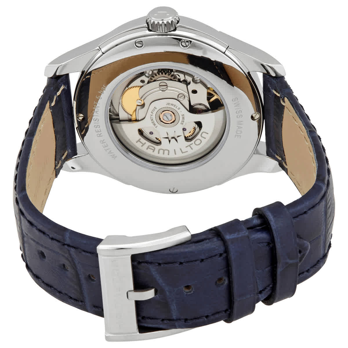 Hamilton Jazzmaster Viewmatic Automatic Blue Dial Mens Watch 