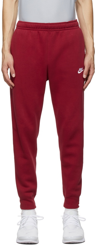 Photo: Nike Red Sportswear Club Lounge Pants