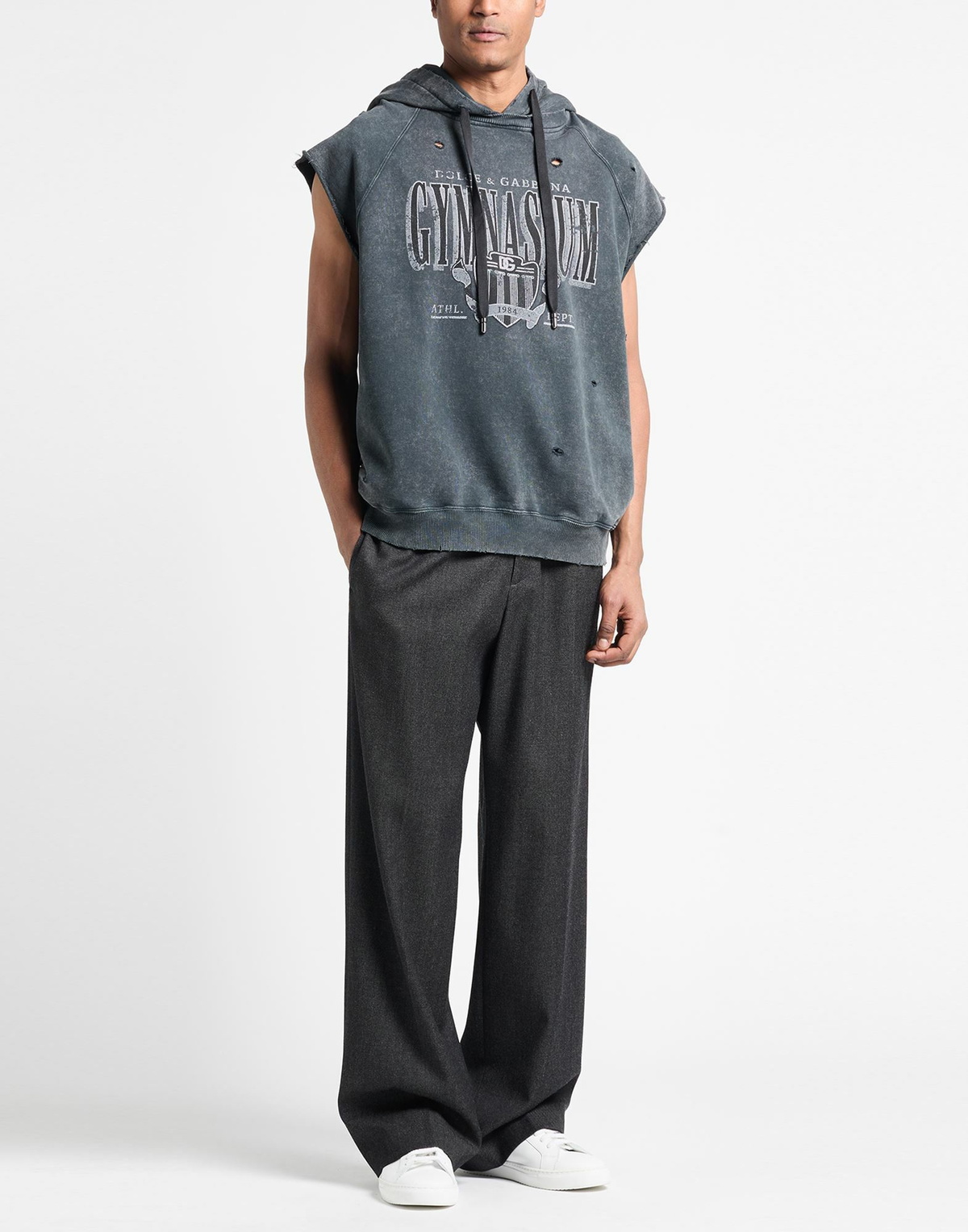Dolce & gabbana Mens Sweatshirt Charcoal
