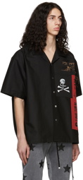 mastermind JAPAN Black Cotton Shirt