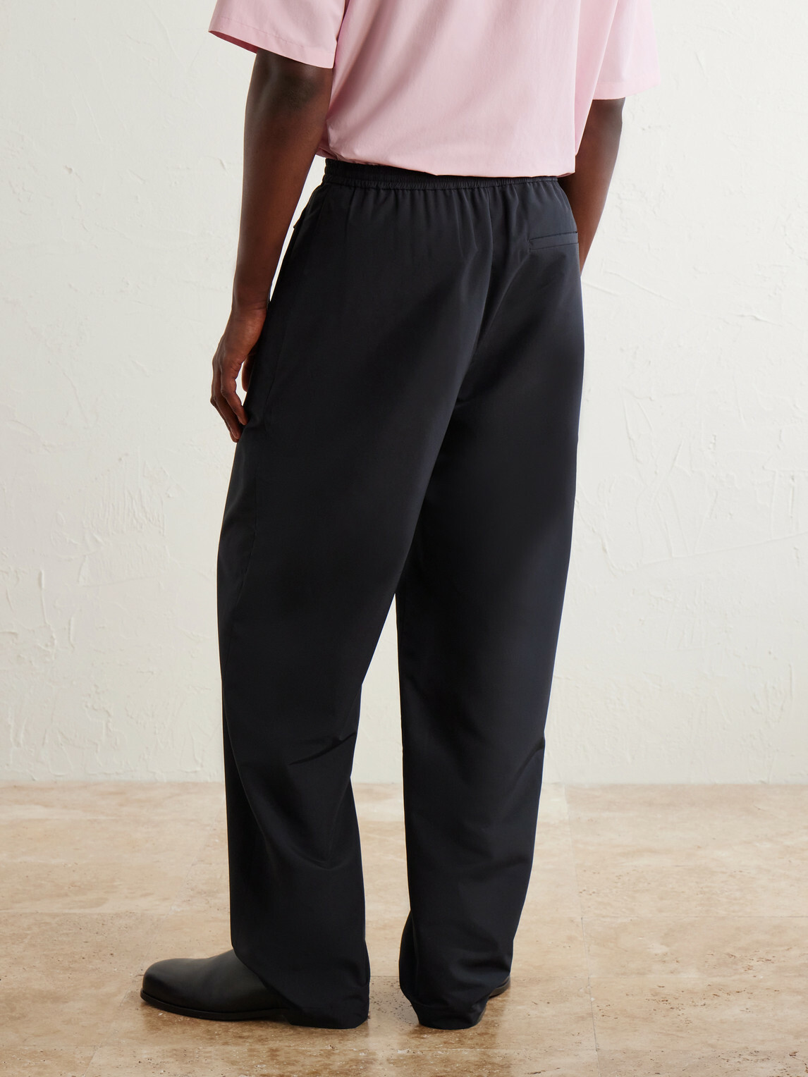 Jil Sander - Straight-Leg Shell Trousers - Black