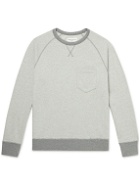 Officine Générale - Chris Cotton-Jersey Sweatshirt - Gray