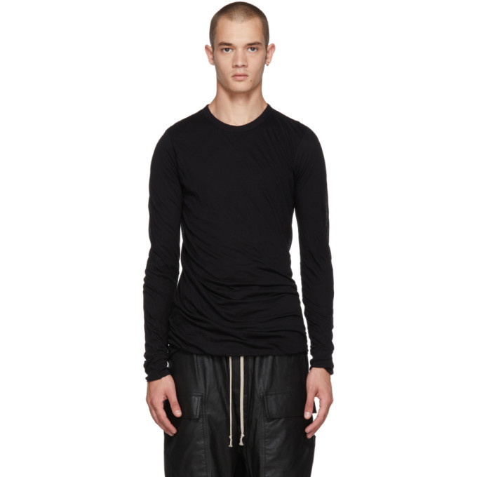 Photo: Rick Owens Black Long Sleeve T-Shirt