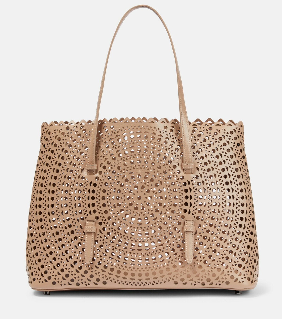 【逸品】★ALAIA★「Le mina 44」 Vienne レザー トートバッグ Le Mina 44 Vienne leather tote bag in black - Alaia | Mytheresa
