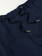 Paul Smith - Gents Straight-Leg Woven Drawstring Trousers - Blue