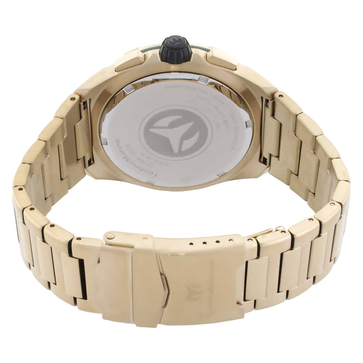 TechnoMarine Seven Seas GMT Chronograph Olive Green and Black Dial Mens Watch TM-725031