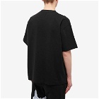 3.Paradis Men's Hand And Dove T-Shirt in Black