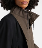 Sacai Paneled blouson jacket