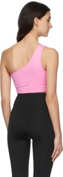 Girlfriend Collective SSENSE Exclusive Pink Bianca Sport Bra
