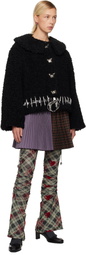 Chopova Lowena Black Parade Carabiner Bomber Jacket