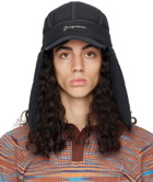 Jacquemus Navy Le Papier 'La Cagoule Bricciola' Beanie