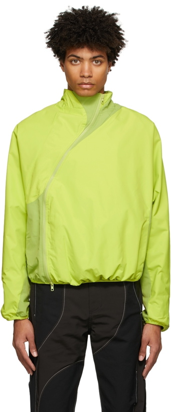 Photo: Post Archive Faction (PAF) SSENSE Exclusive Green 4.0+ Technical Right Jacket