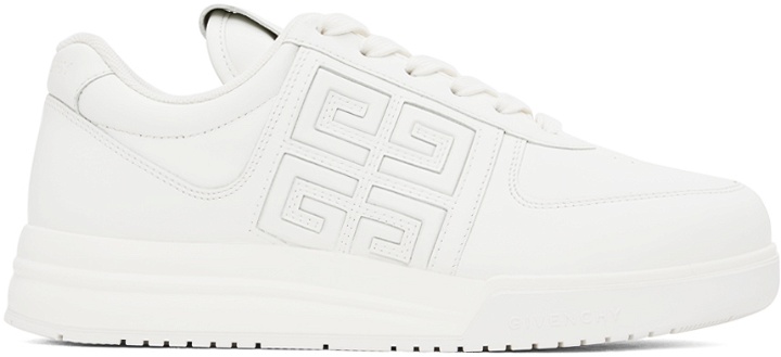 Photo: Givenchy White G4 Low Sneakers