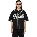 Ksubi Black Outfield S/S Jersey Shirt