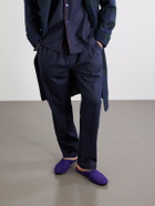 Charvet - Suede Slippers - Purple