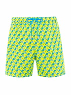 MC2 Saint Barth Man Lightweight Fabric Swim-shorts Lighting Micro Fantasy With Padel Print