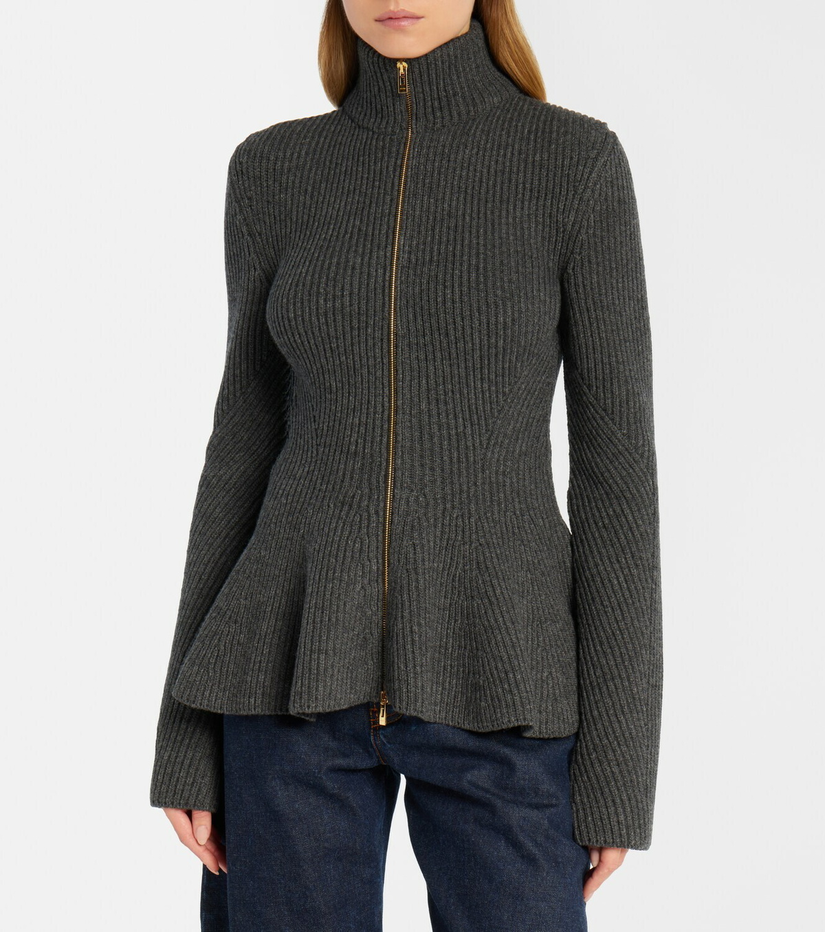 Alaïa Wool and cashmere cardigan