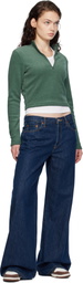 Nike Green Sportswear Phoenix Plush Sweater