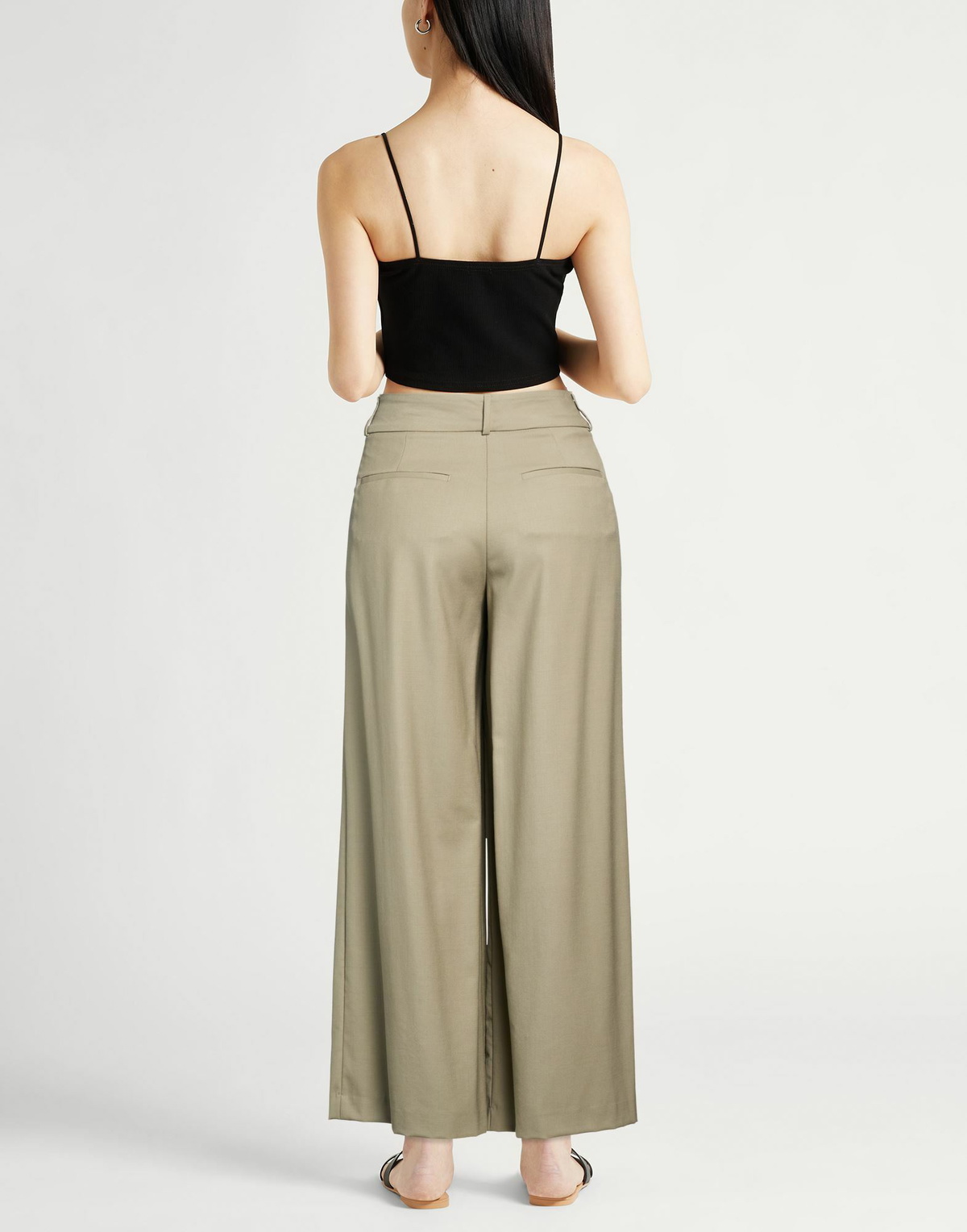 Peserico Womens Pants in Sage green