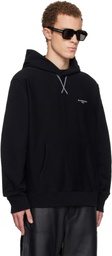 Givenchy Black Couture Seam Hoodie