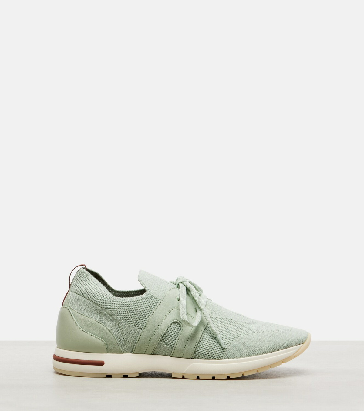Loro Piana 360 LP Lady Flex suede-trimmed sneakers