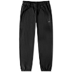 Nike Men's Solo Swoosh Fleece Pant in Black/White