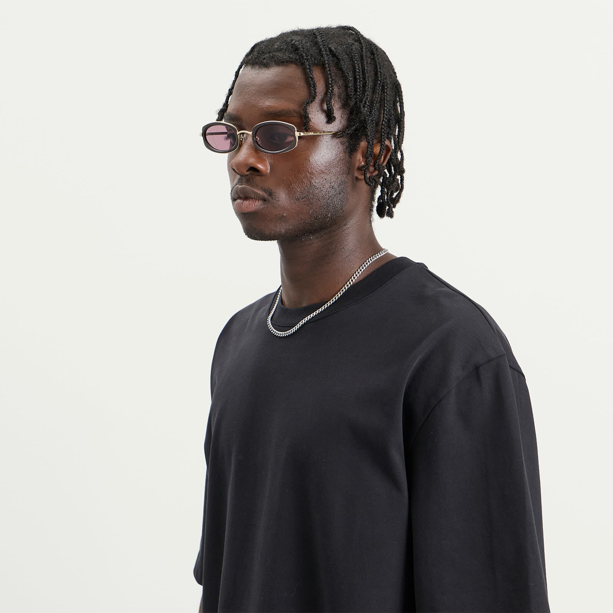 Le Specs Mecharo Sunglasses in Gold/Dark Chocolate 
