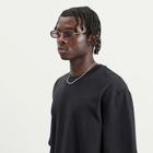 Le Specs Mecharo Sunglasses in Gold/Dark Chocolate 