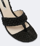 Christen Helix leather thong sandals