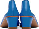 Martiniano Blue High Glove Heels