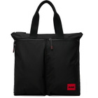 Hugo Black Canvas Tote